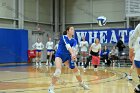 VB vs USCGA  Wheaton College Women's Volleyball vs U.S. Coast Guard Academy. - Photo by Keith Nordstrom : Wheaton, Volleyball